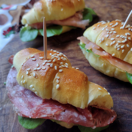 Brioche salate al burro